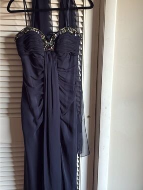 Navy Elegant Formal Gown